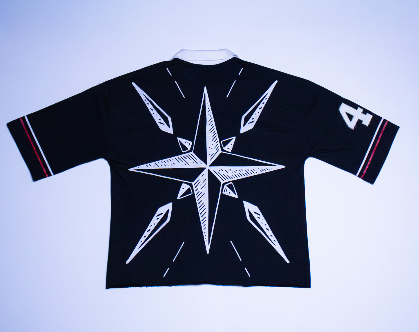 ORIGINALzzz BLACK CROPPED POLO - LIGHTWEIGHT